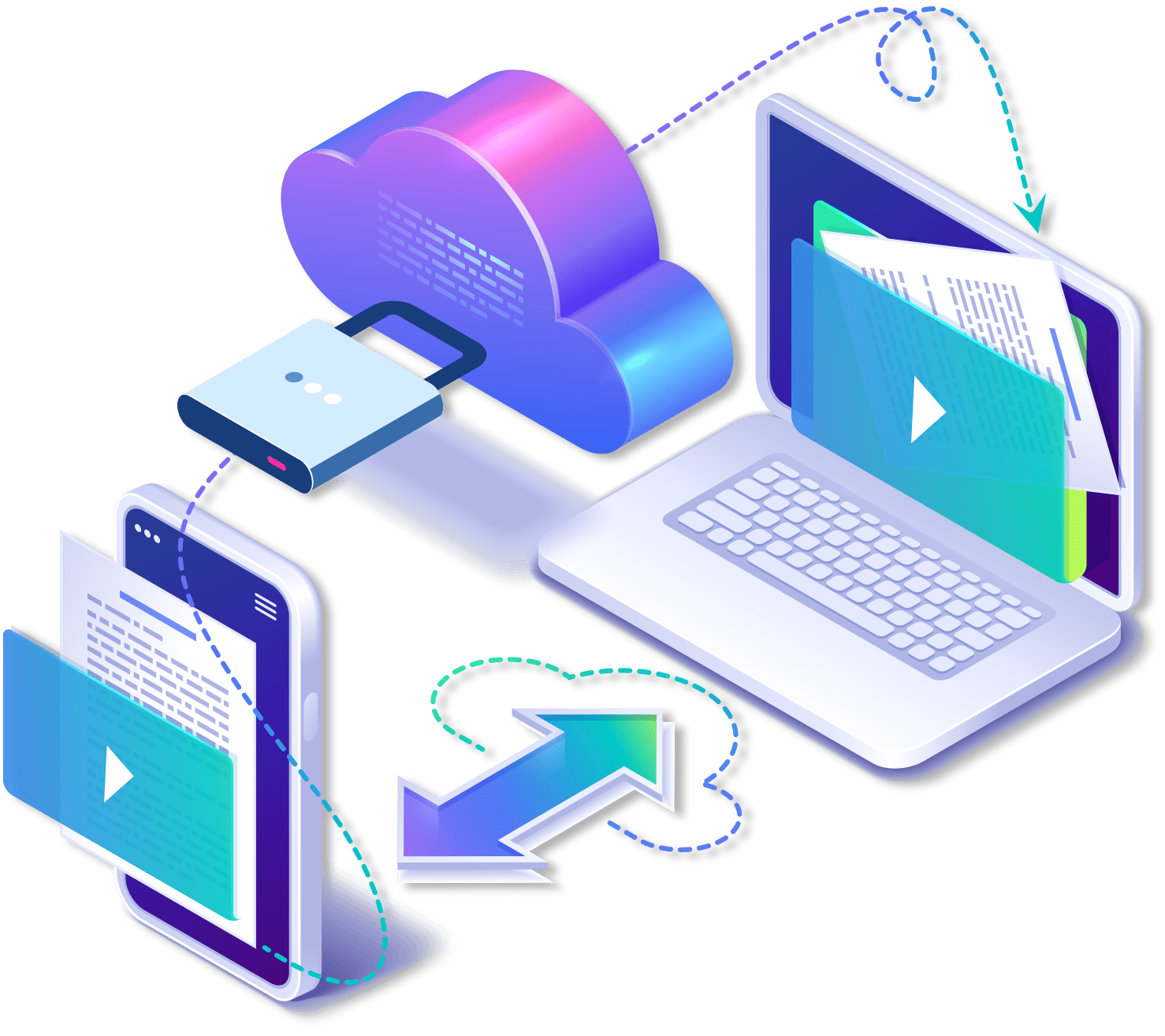P2P-IoT-Connection TUTK VSaaS PaaS